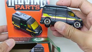 Matchbox Moving Parts MercedesBenz Sprinter unboxing dan review [upl. by Lewiss]