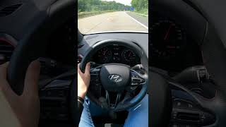 Hyundai i30N Fastback Acceleration on Autobahn💙hyundai hyundaii30n hyundaicreta2024carautobahn [upl. by Buckden197]