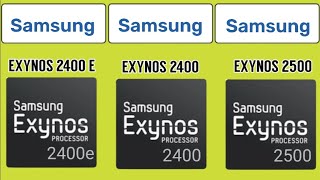 Exynos 2400e vs Exynos 2400 vs Exynos 2500  Samsung S25  Samsung S24 FE [upl. by Ginny392]