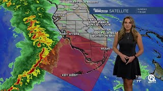 WPTV First Alert Weather Forecast for Morning of Feb 4 2024 [upl. by Lillian]