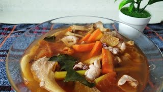 RESEPI TOMYAM SIMPLE  Hanya guna kiub tomyam [upl. by Fortune831]