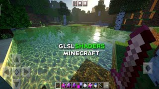 MCPE 118  GLSL Shader 2021 BETA 1 BETA 2  by GFP Coder [upl. by Geller533]