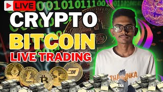 Live Crypto Trading amp Analysis  Bitcoin Ethereum amp Altcoin Trades Live  Scalping amp Swing Trades [upl. by Elleirda]