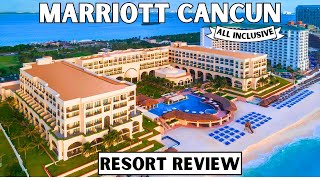 2024 Marriott Cancun AllInclusive Resort Review [upl. by Elleinnod]