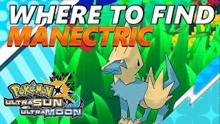 Pokémon Ultra Sun and Moon Where to Find Manectric [upl. by Eremehc673]