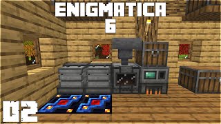 Enigmatica 6  E02  Basic Power amp Ore Processing [upl. by Eiramadnil]