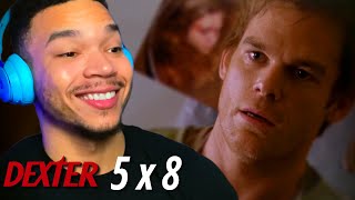 TAKE IT  Dexter 5x8 Reaction [upl. by Hada]