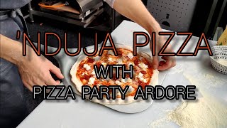 COOKING NDUJA PIZZA WITH PIZZA PARTY ARDORE OVEN 🔥 [upl. by Atoiganap]