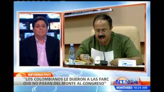 Exvicepresidente de Colombia opina frente encuestas sobre las FARC [upl. by Eslud]