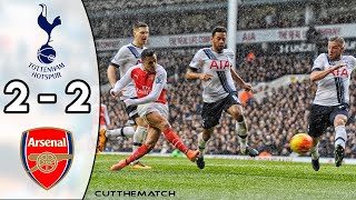 Tottenham vs Arsenal 2  2  Highlights 2016 [upl. by Alie]