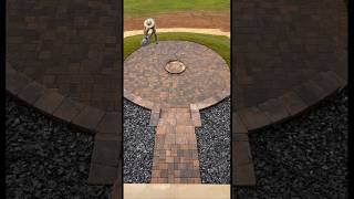 Hardscape Construction Time Lapse Fire Pit Paver Patio [upl. by Desirea820]