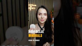 KROK PO KROKU ANNABELLE MINERALS makijaż tutorial shorts [upl. by Mozelle]