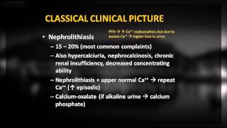 2 3 The Clinical Picture of Primary Hyperparathyroidism [upl. by Scheers]