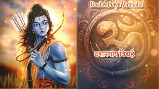 Ekadashi Special  RAM GAYATRI MANTRA 108 times  MOST POWERFULL RAMA MANTRA [upl. by Zinah]