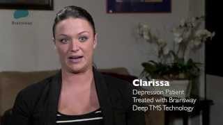 Female Depression Patient Treated by Brainsway Deep TMS Technology [upl. by Acinok]