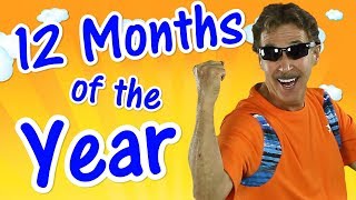 12 Months of the Year  Exercise Song for Kids  Learn the Months  Jack Hartmann [upl. by Amla797]