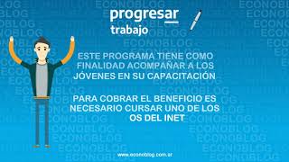 Anses Información sobre Progresar Trabajo [upl. by Aelber]