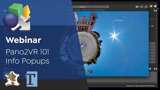 Webinar Pano2VR 101  Info Popups [upl. by Elleirol]