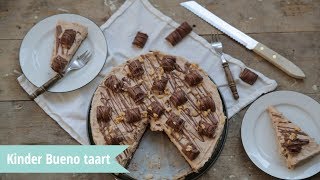 RECEPT  Kinderbueno taart  OMG de vulling smaakt echt naar kinderbeuno [upl. by Tawnya7]