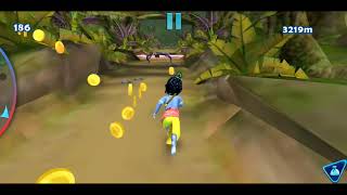 Little Krishna Jungle Run  Gameplay Video  Zapak Mobile Games [upl. by Anayra]