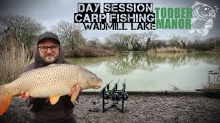 Day Session Carp Fishing  Todber Manor Wadmill Lake  Martyns Angling Adventures [upl. by Einhpad323]