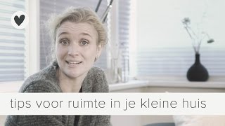 ruimte creëren in een kleine woning  vtwonen  tips [upl. by Ellingston]