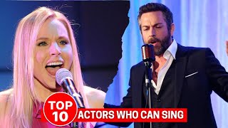 Can You Guess Which Actors Have SECRET Singing Talents [upl. by Ayotac]