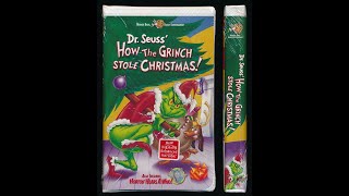 Opening To How The Grinch Stole Christmas 1966 2000 VHS  Reversed [upl. by Meyeroff295]