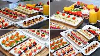 Easy Appetizer Ideas to Impress your Guests  Party Finger Food Recipes [upl. by Enetsirk]