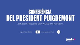 🎥 Conferència del President Puigdemont  2102024 [upl. by Anivid369]