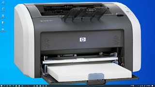 How to Download amp install HP LaserJet 1020 Plus driver in windows 10 [upl. by Nelyak]