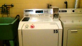 Maytag Reptune Commercial washer spin down and tour [upl. by Eiral]