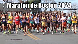 ¡El Maratón de Boston de 2024 Fue INCREÍBLE [upl. by Imehon]