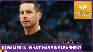 After 10 Games What Do We Know About the Lakers Thoughts on AD Russell Redick Defense and more [upl. by Hege]