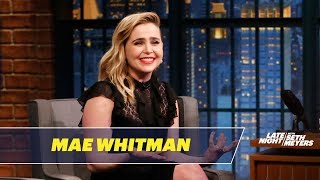 Mae Whitman Talks Bonding with Her Good Girls Cast Mates [upl. by Atilem]