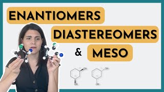 Stereoisomers Enantiomers Diastereomers and Meso Compounds [upl. by Ahsilla]