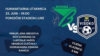 OFK “Visoko” i RK “Bosna Visoko Ekoenergija” igraju humanitarnu utakmicu [upl. by Whiffen353]