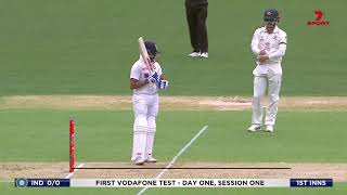 Ricky Ponting Predicts the Wicket of Prithvi Shaw India Vs Australia Test 2021 [upl. by Purington]