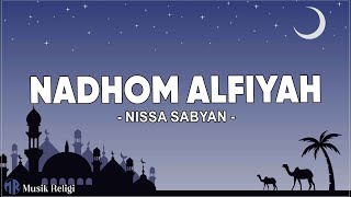 Nadhom Alfiyah  Nissa Sabyan  Lirik Sholawat [upl. by Iene]