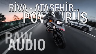 POV  Benimle Sür  Triumph Tiger 900 GT Pro  Saf Motor Sesi  Riva  Ataşehir [upl. by Abdulla]