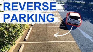 How to Reverse Park a Car into a Parking Bay Perfectly STEP BY STEP [upl. by Nnod]