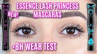 Essence Lash Princess Mascara Waterproof VS NEW Curl amp Volume  Best Essence Drugstore Mascaras 2021 [upl. by Ieppet730]