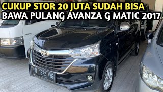 DIJUAL TOYOTA AVANZA G MATIC 2017 [upl. by Enelear]