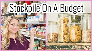 15 Foods YOU should STOCKPILE On A BUDGET [upl. by Arikaahs853]