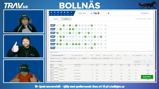 V75 Bollnäs Lördag 201  Tävla om entrébiljetter till Axevalla [upl. by Nanfa]