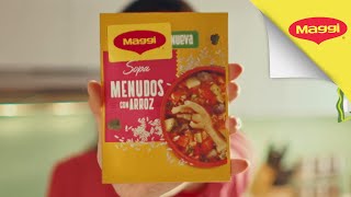 NUEVA Sopa de Menudos con Arroz Maggi® [upl. by Wymore686]