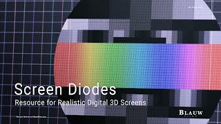 Free RGB Screen Diodes for 3D Rendering [upl. by Saunders]