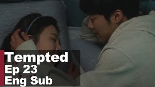 Woo Do Hwan ♥ Park Soo Young Lying on the Bed Tempted Ep 23 [upl. by Ahsatsana]