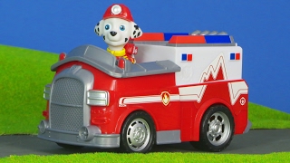 Paw Patrol deutsch Feuerwehrmann Marshall Feuerwehrauto amp Bagger von Rubble für Kinder [upl. by Eatnhoj60]