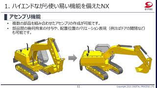 【NX】3Dをサクサク作る！高機能でも使い易いハイエンドCAD NX [upl. by Riordan667]